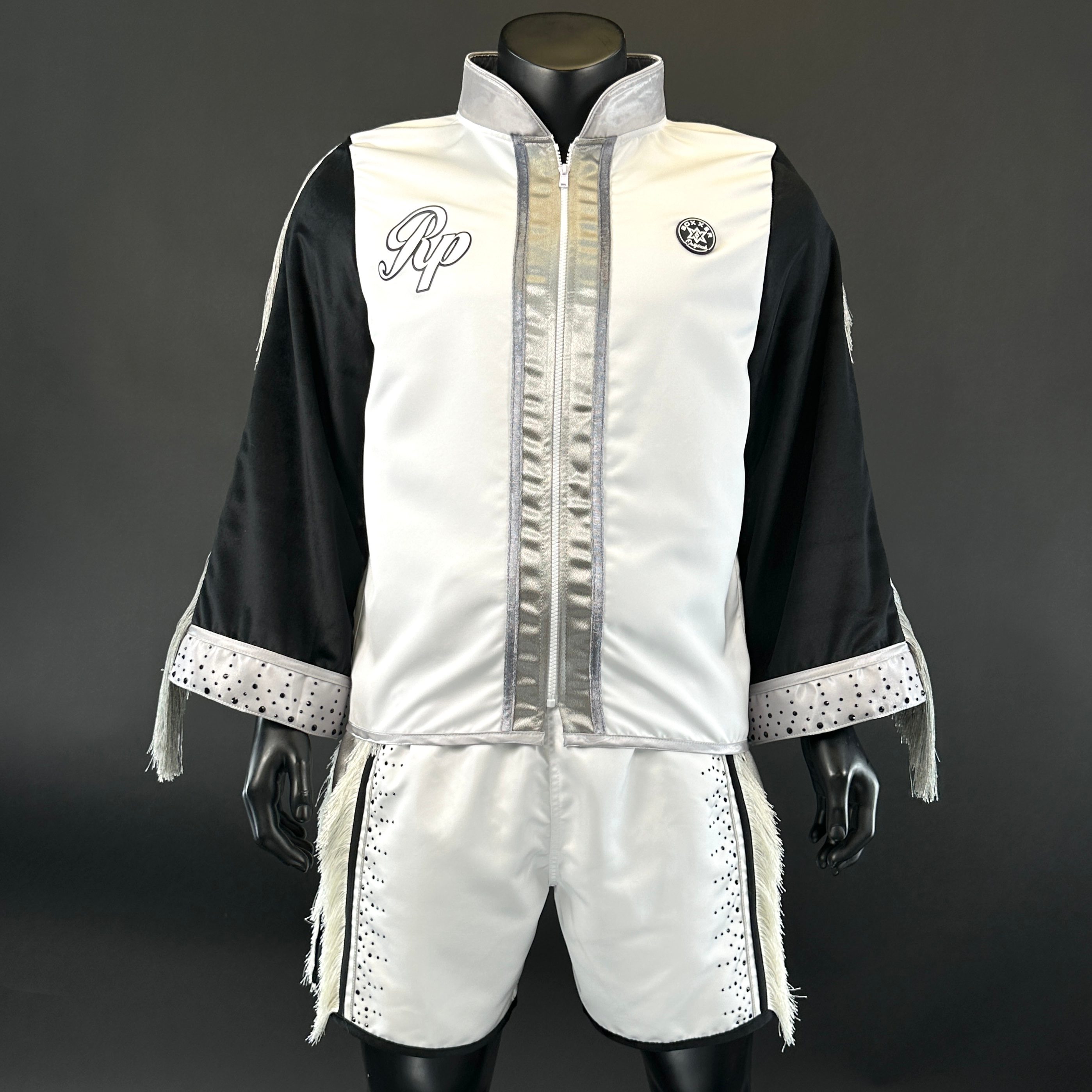 Side Stripe Luxury II Romeo 183869 Custom Boxing Shorts & Trunks