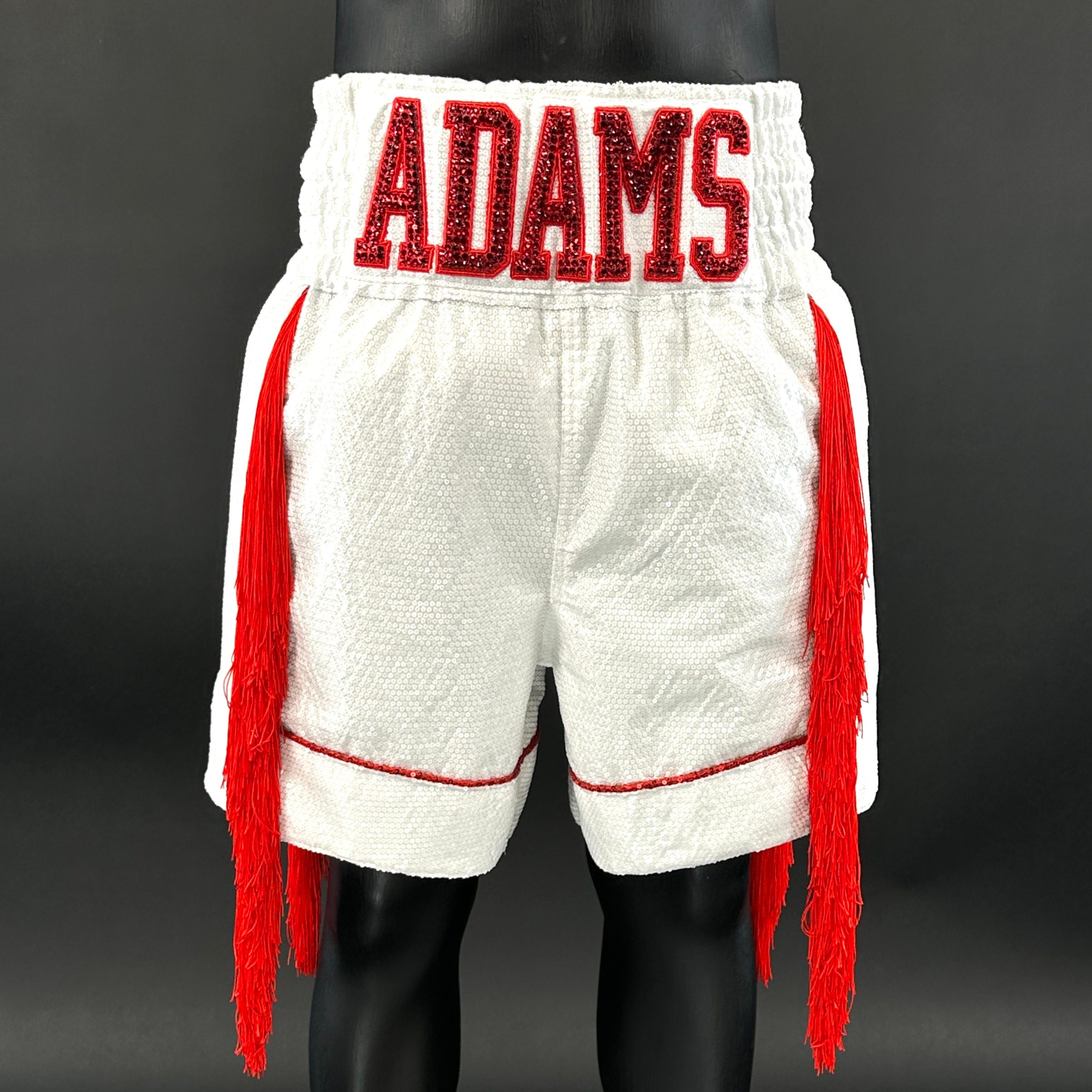 Panel Long Tassels BX Tyrell 184408 Custom Boxing Shorts & Trunks