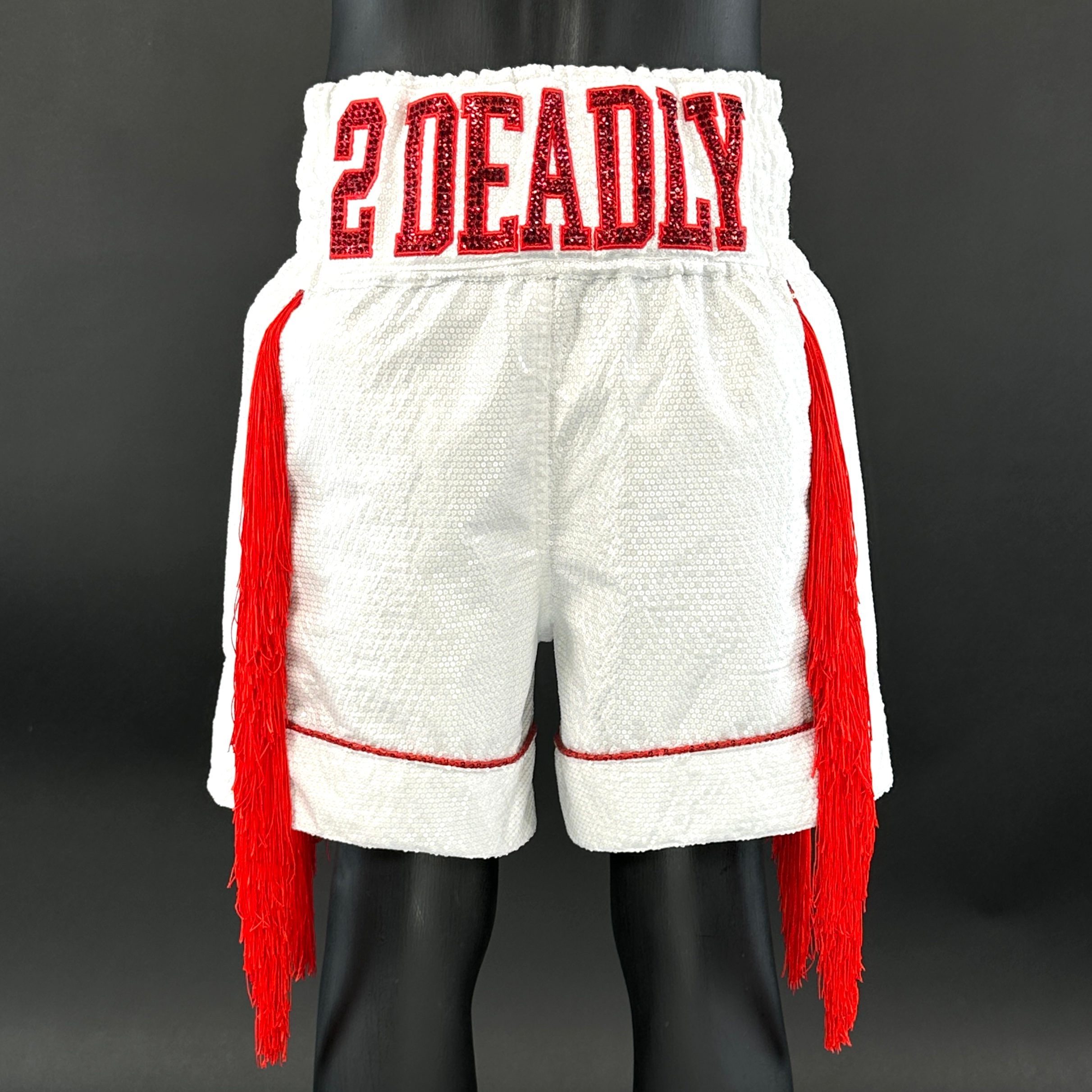 Panel Long Tassels BX Tyrell 184408 Custom Boxing Shorts & Trunks