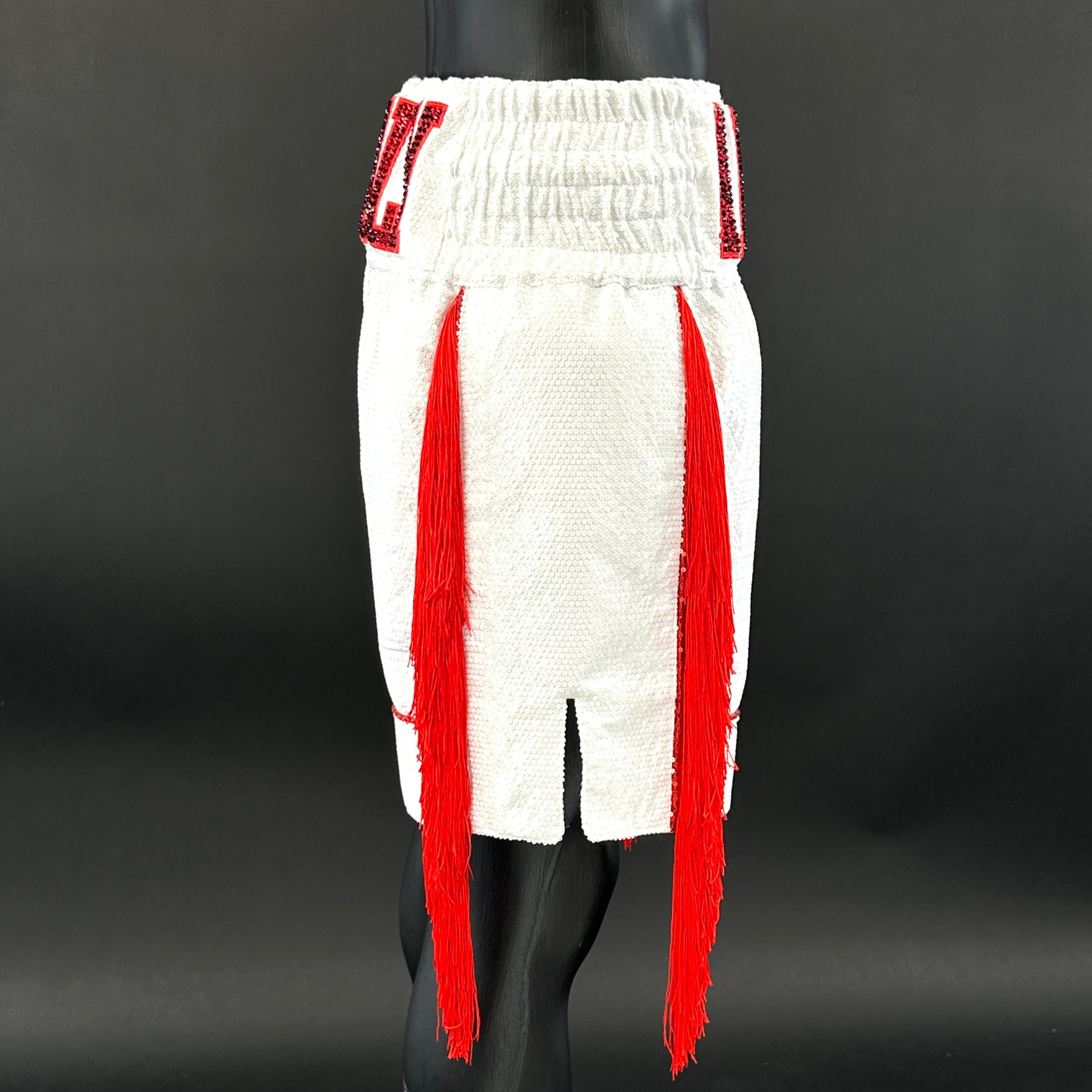 Panel Long Tassels BX Tyrell 184408 Custom Boxing Shorts & Trunks