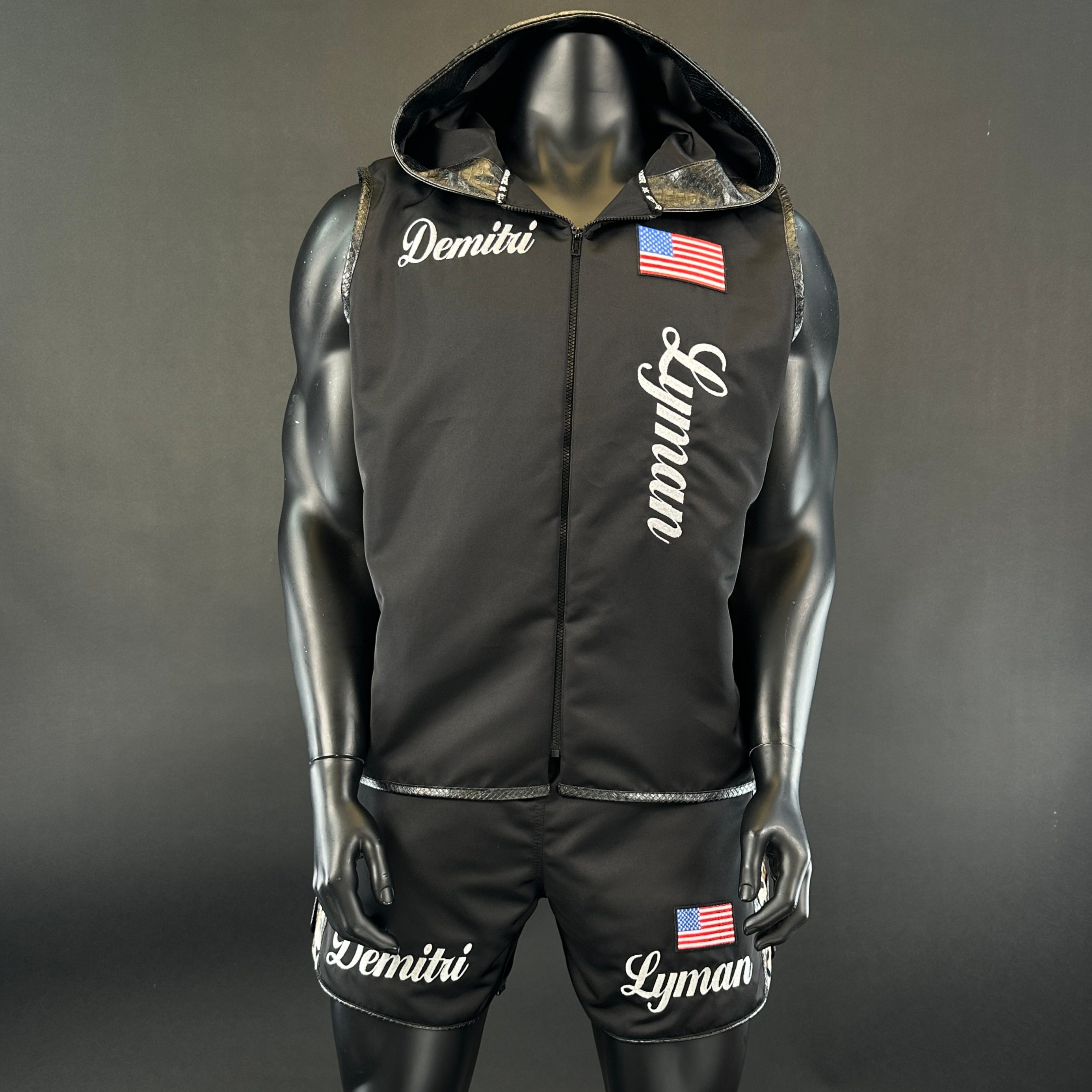 Side Stripe MTS Demitri 184656 Muay Thai Shorts