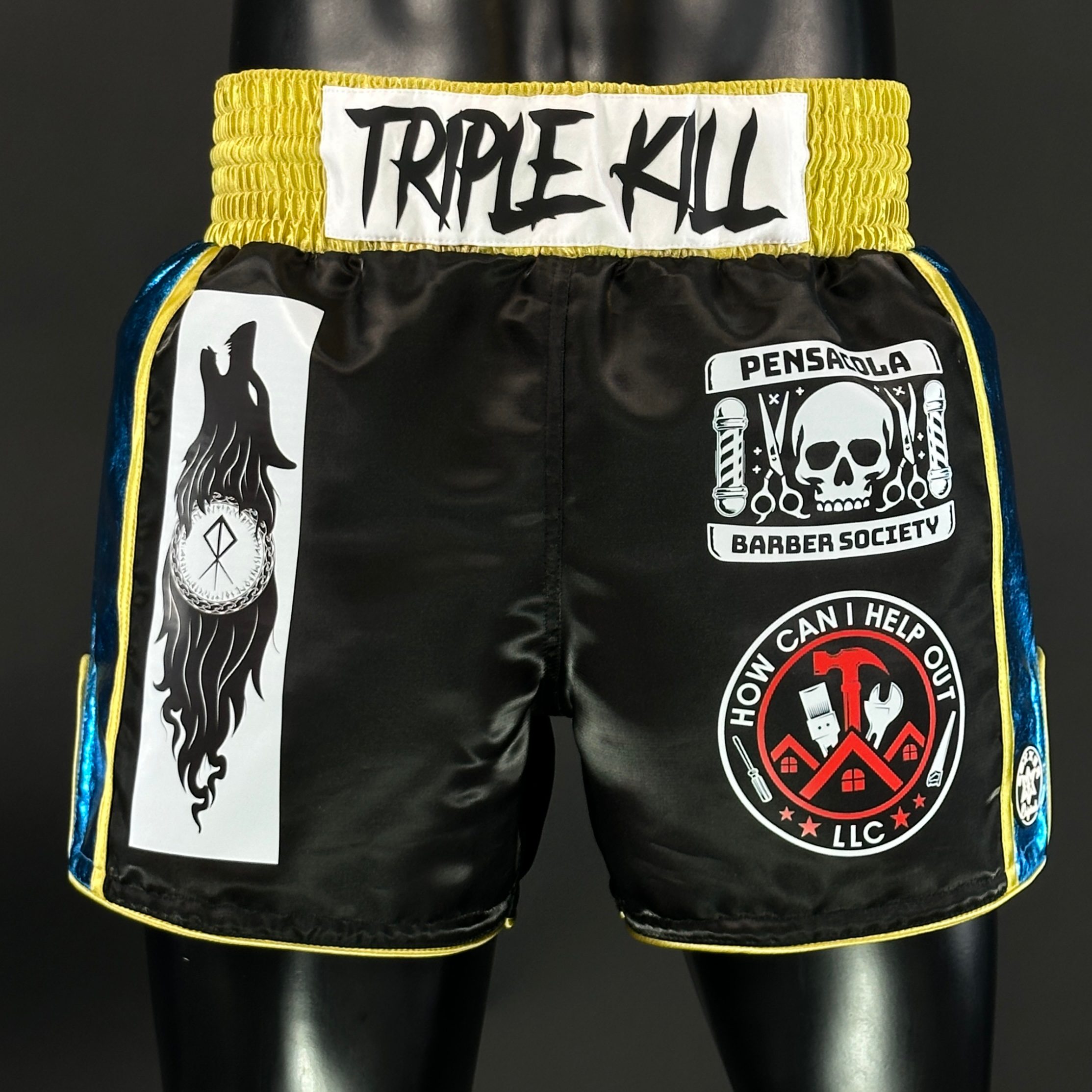 Side Stripe MTS Konstandean 185986 Muay Thai Shorts
