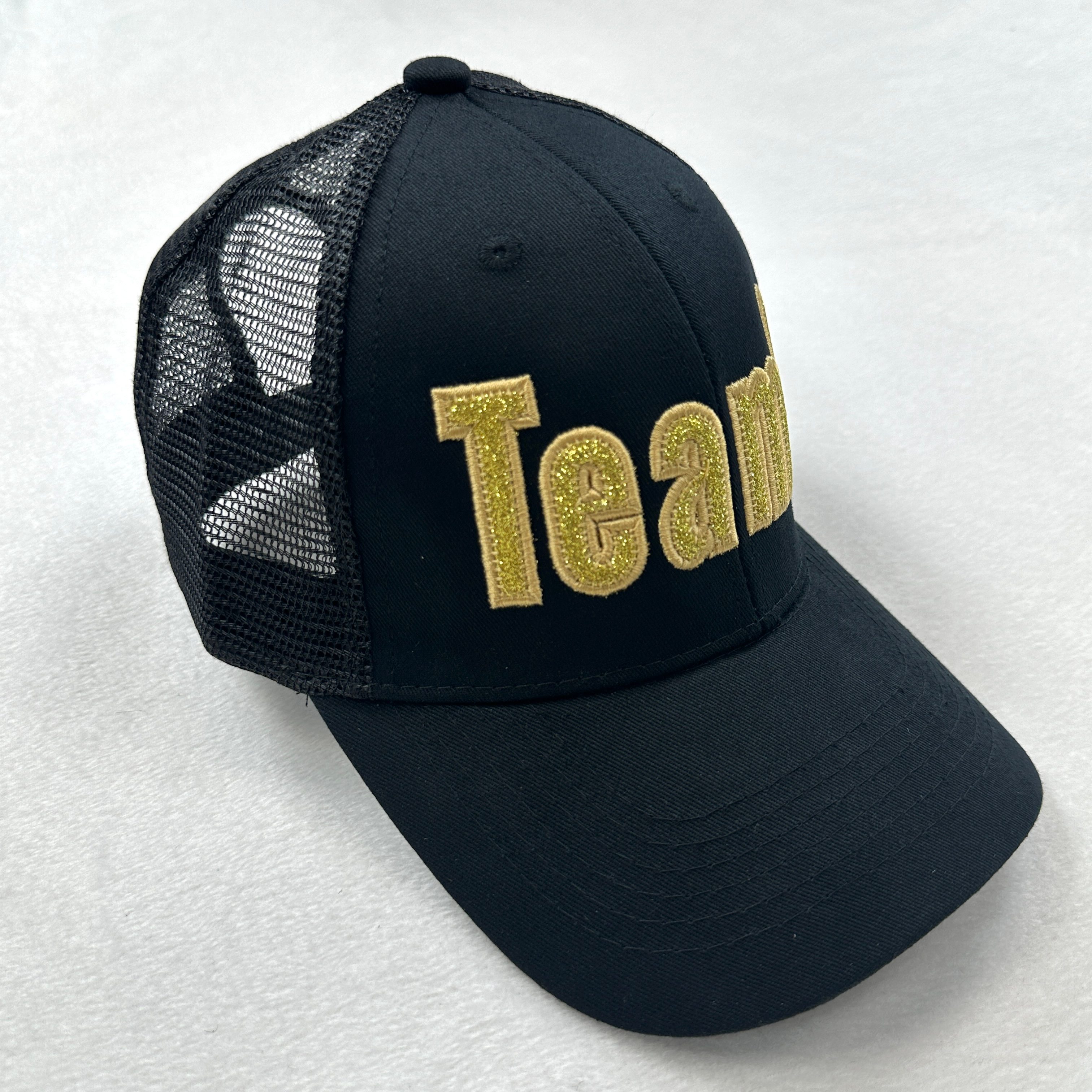 Black Truckers Cap Joanne 184671 Caps