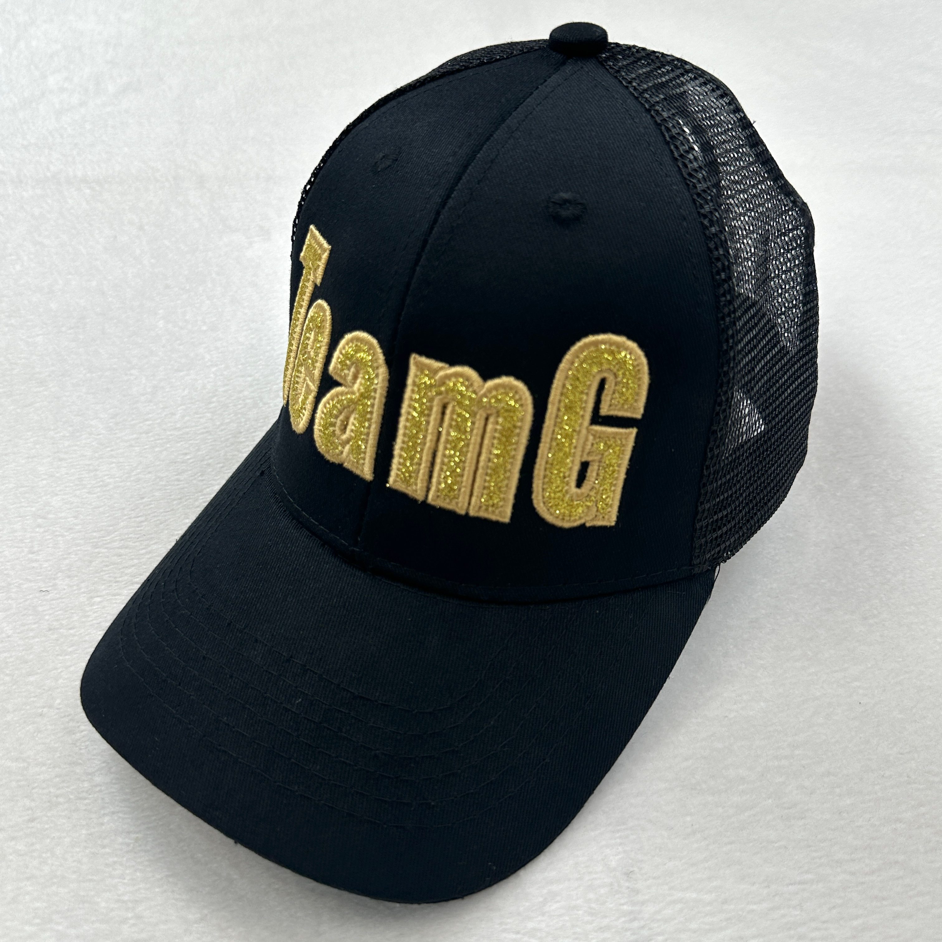 Black Truckers Cap Joanne 184671 Caps