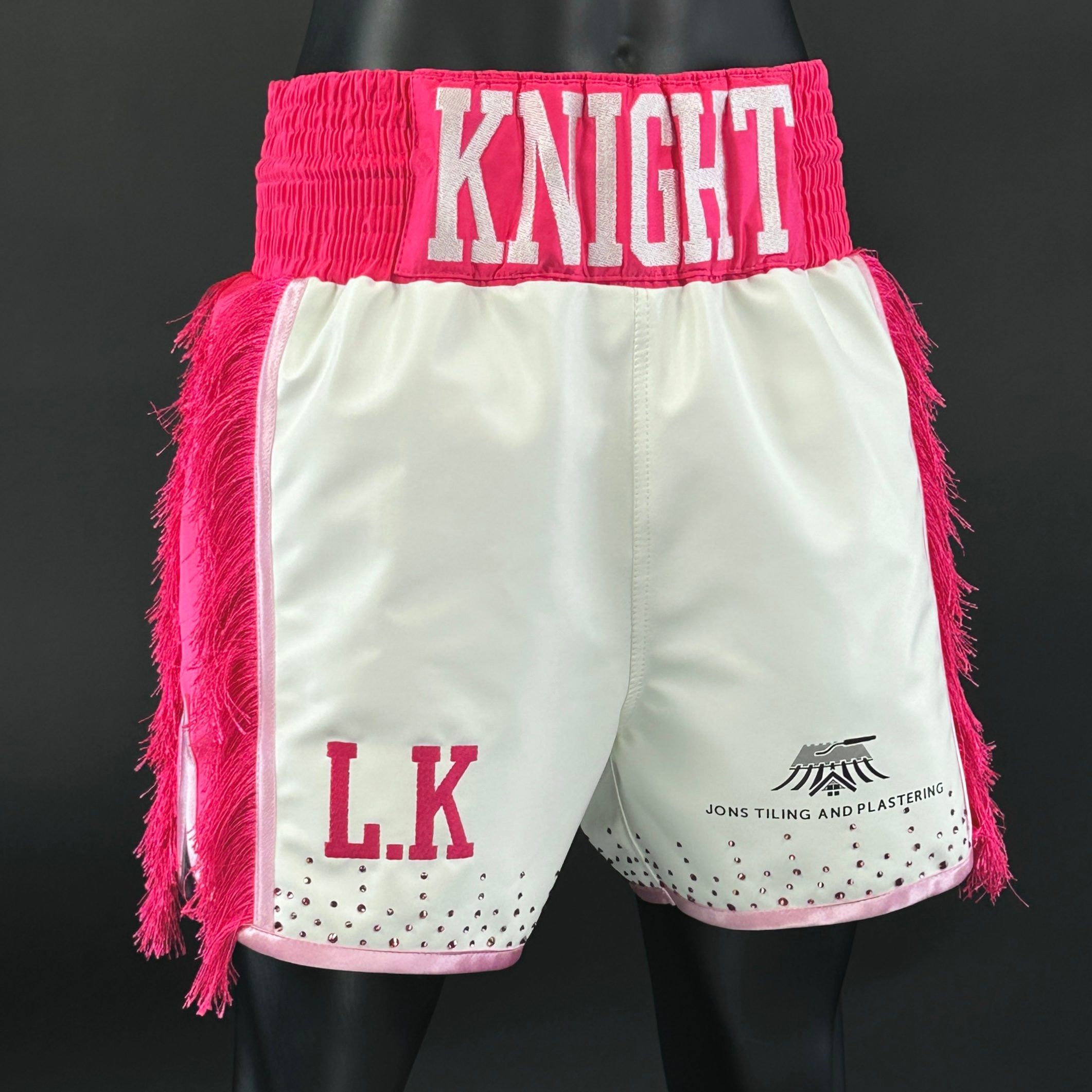 Side Stripe BX New Leila 185875 Custom Boxing Shorts & Trunks