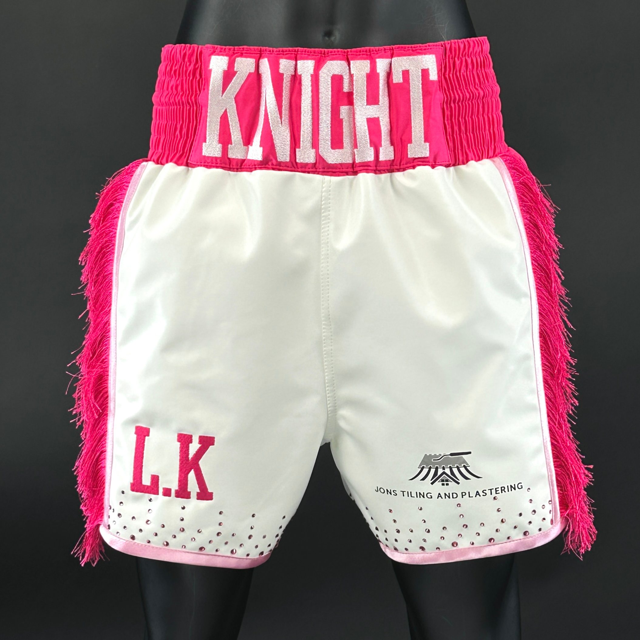 Side Stripe BX New Leila 185875 Custom Boxing Shorts & Trunks