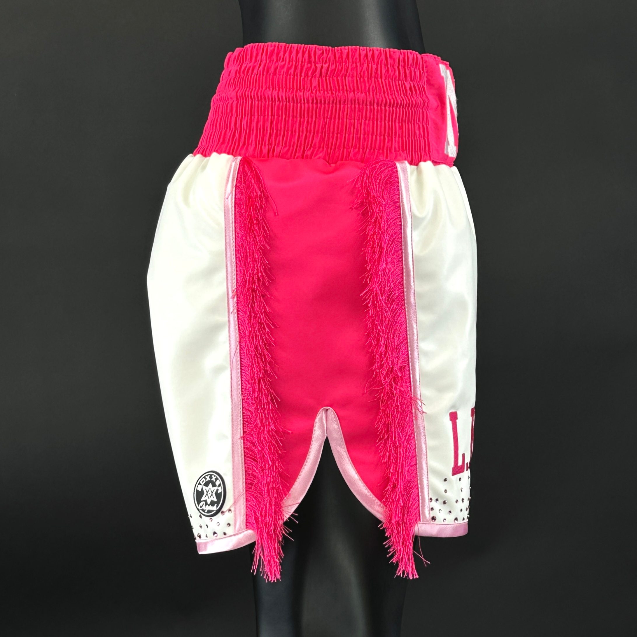 Side Stripe BX New Leila 185875 Custom Boxing Shorts & Trunks