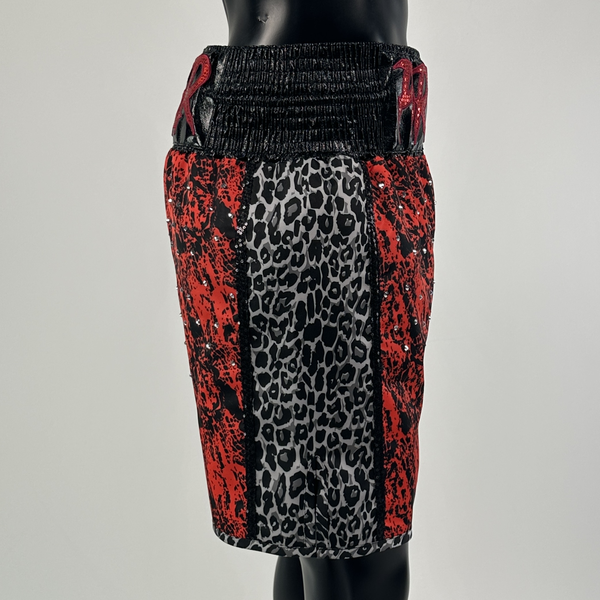 Side Stripe BX Michael 187274 Custom Boxing Shorts & Trunks
