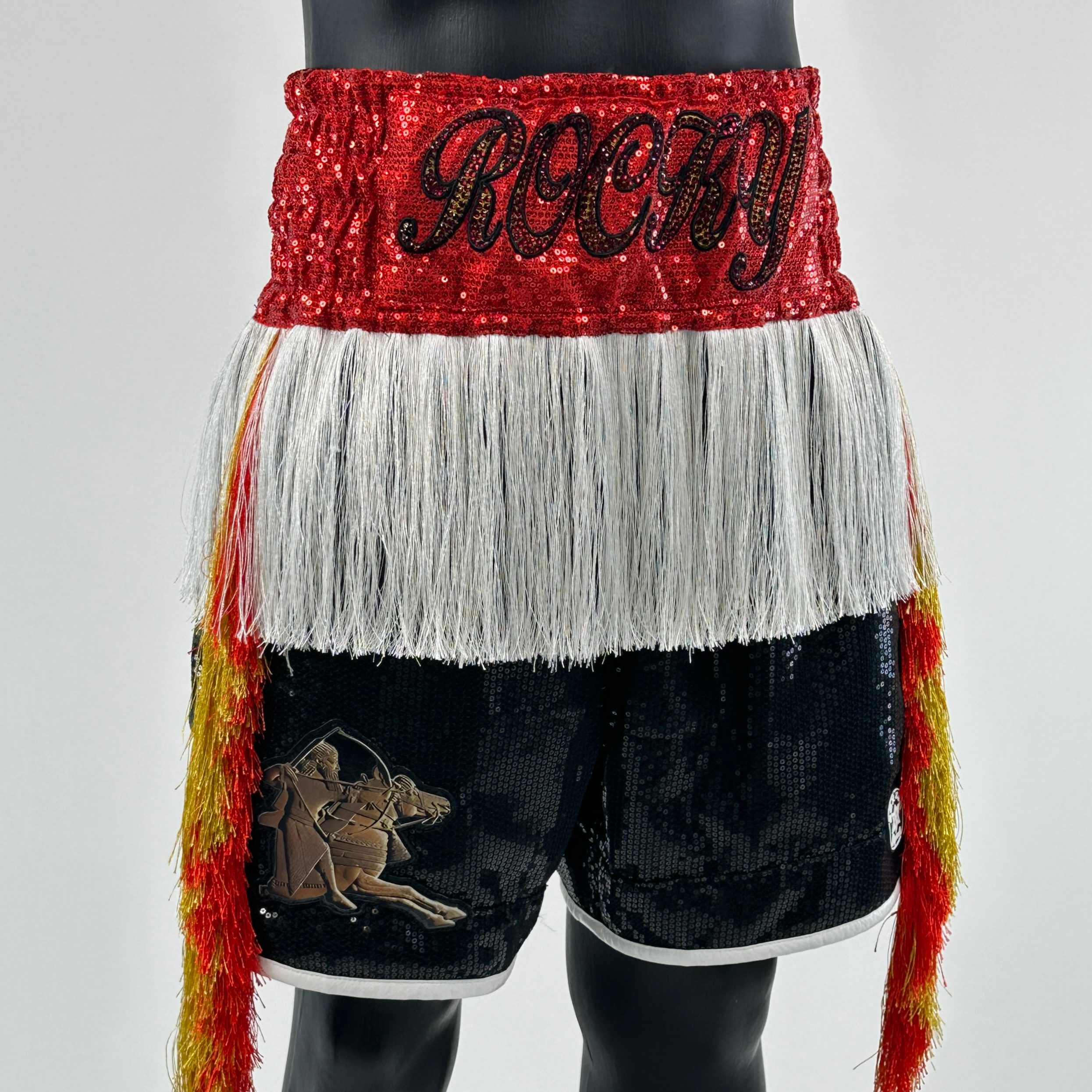 Long Tassels Supreme BX Rocky 182172 Custom Boxing Shorts & Trunks
