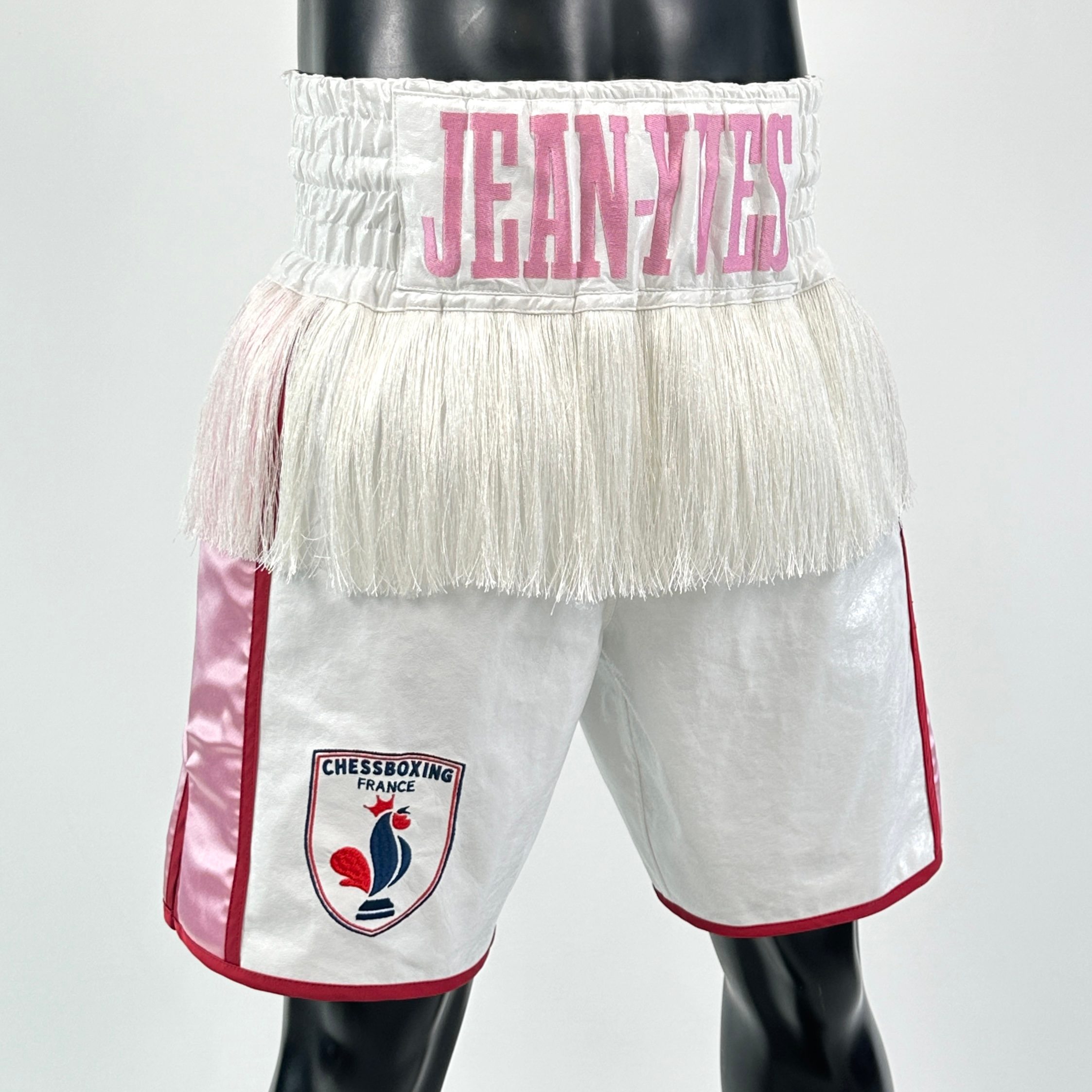 Side Stripe BX Jean-Yves 187955 Custom Boxing Shorts & Trunks