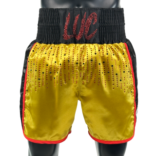 Side Stripe BX Luc 190739 Custom Boxing Shorts & Trunks