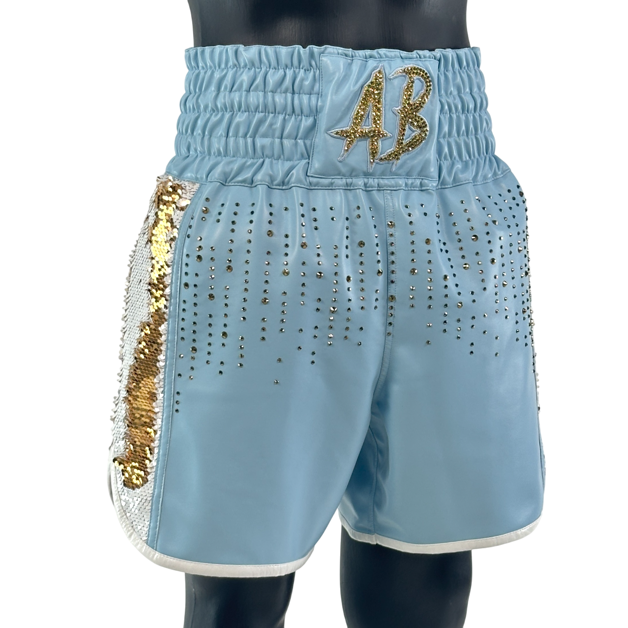 Side Stripe BX austin 191467 Custom Boxing Shorts & Trunks