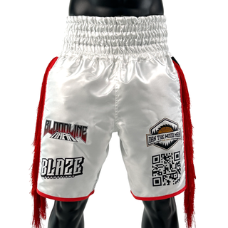 Side Stripe BX Zack 191873 Custom Boxing Shorts & Trunks