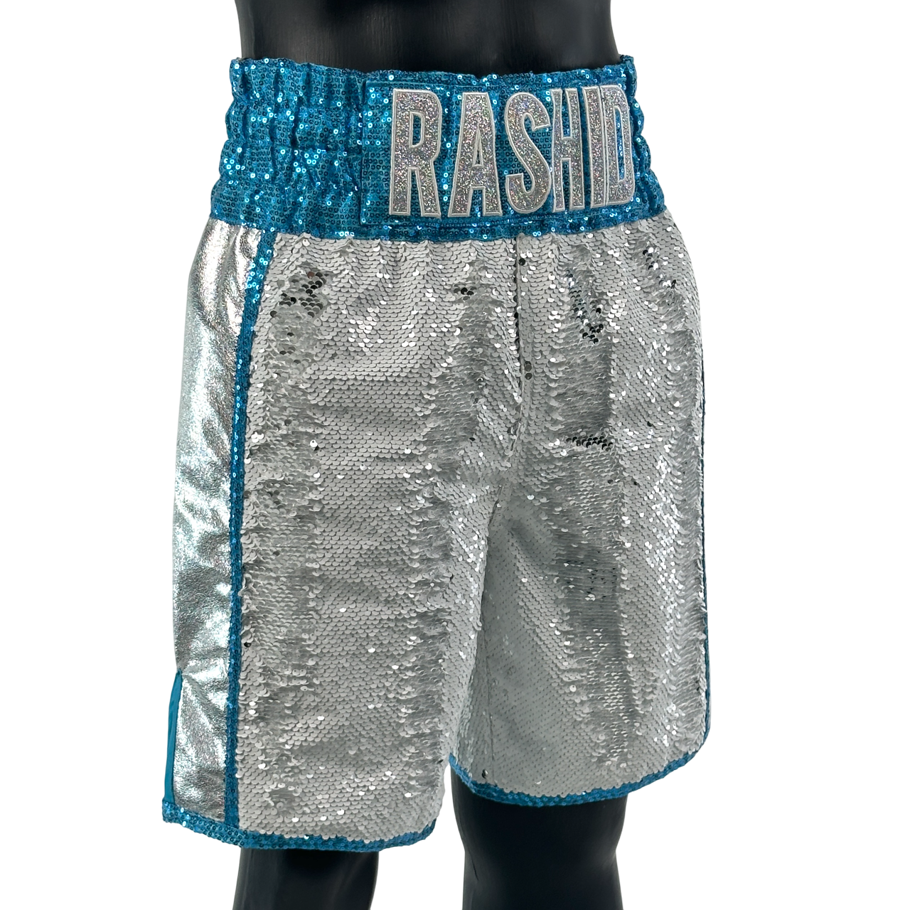 Side Stripe BX Old Zane 186018 Custom Boxing Shorts & Trunks