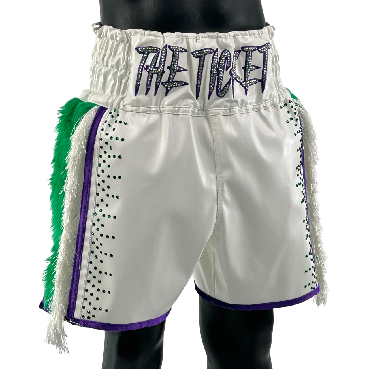 Side Stripe Luxury II Old Lamarcus 192081 Custom Boxing Shorts & Trunks