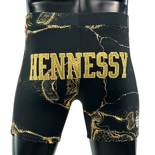 Classic Compression/ Value Tudo Shorts Black gold marble Hayden S Compression Shorts