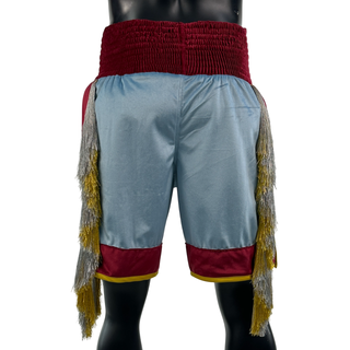 Panel Long Tassels BX Ruby 192078 Custom Boxing Shorts & Trunks