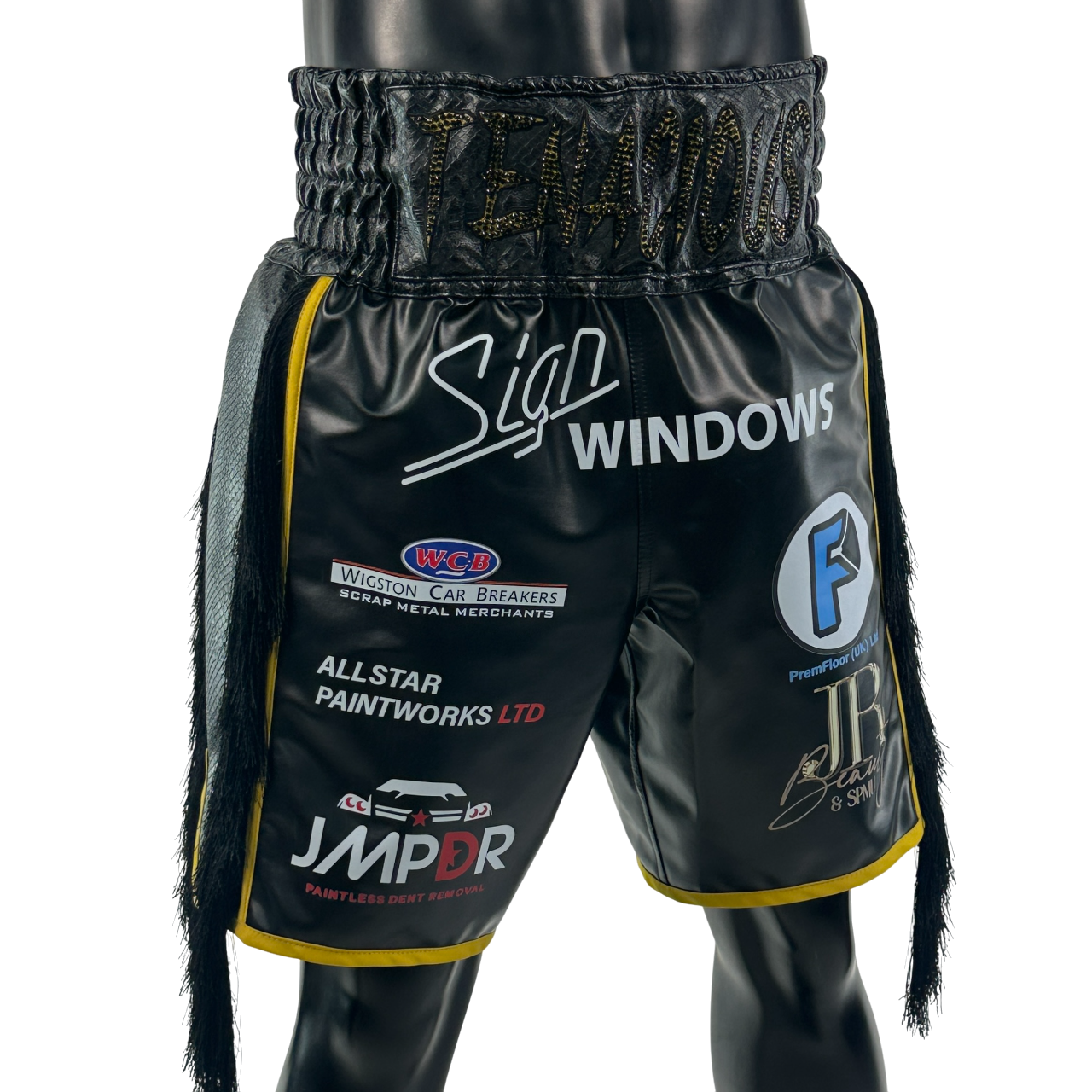 Side Stripe BX New Tyler 191927 Custom Boxing Shorts & Trunks