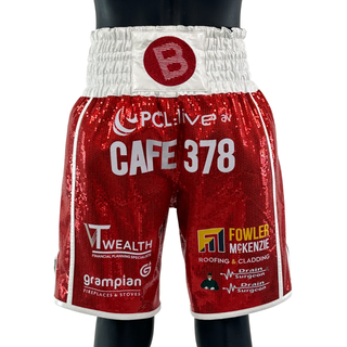 Side Stripe BX Gregor 192240 Custom Boxing Shorts & Trunks