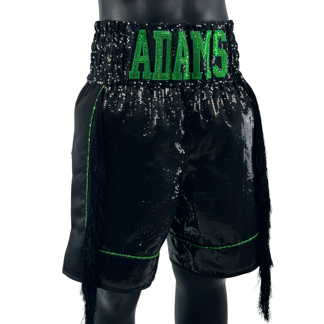 Panel Long Tassels BX Tyrell 192358 Custom Boxing Shorts & Trunks