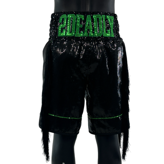 Panel Long Tassels BX Tyrell 192358 Custom Boxing Shorts & Trunks