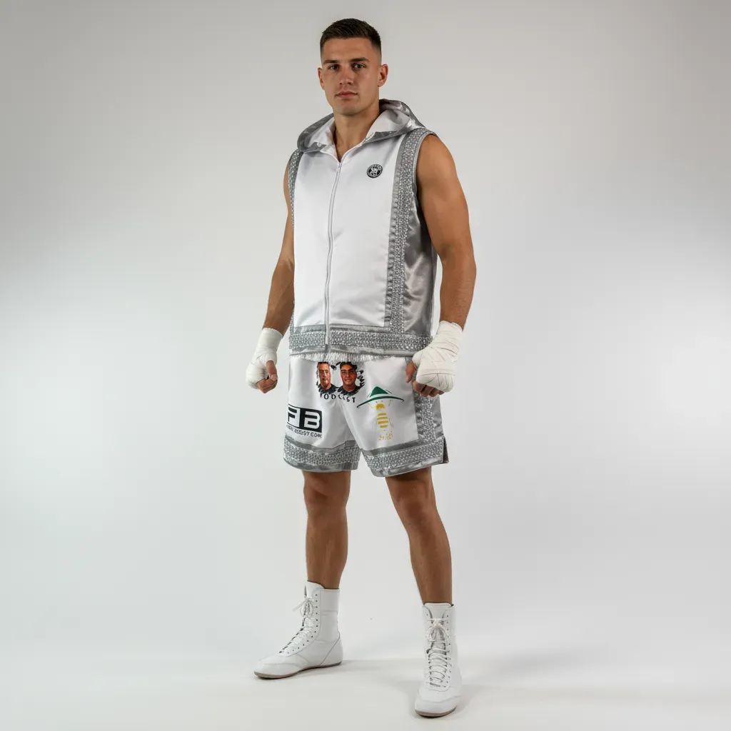 MEXICAN Jacket Bibal White & Silver 192577 Jackets