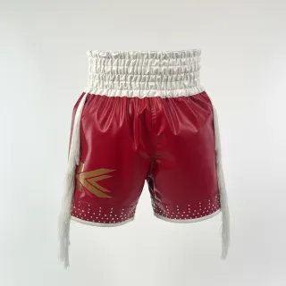 Flex BX Edna Red & White 192505 Custom Boxing Shorts & Trunks