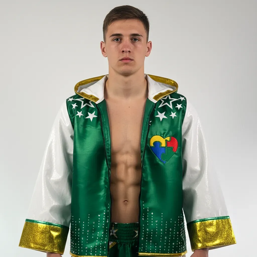 SUPERSTAR JKT James Green & White & Gold 194588 Jackets