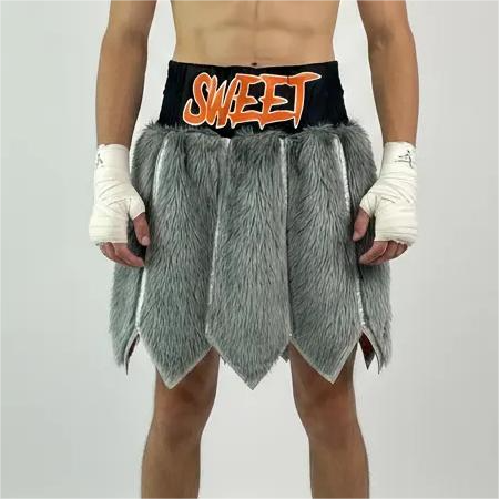 Roman Gladiator  Manuel Silver & Orange & Black 193910 Gladiator Shorts