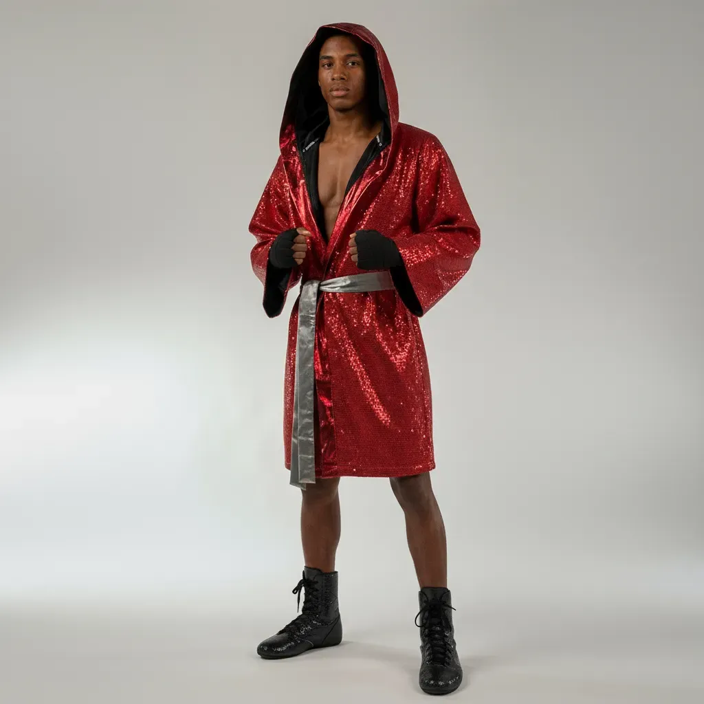 Easy Robe Sam Red & Silver 193593 Robes