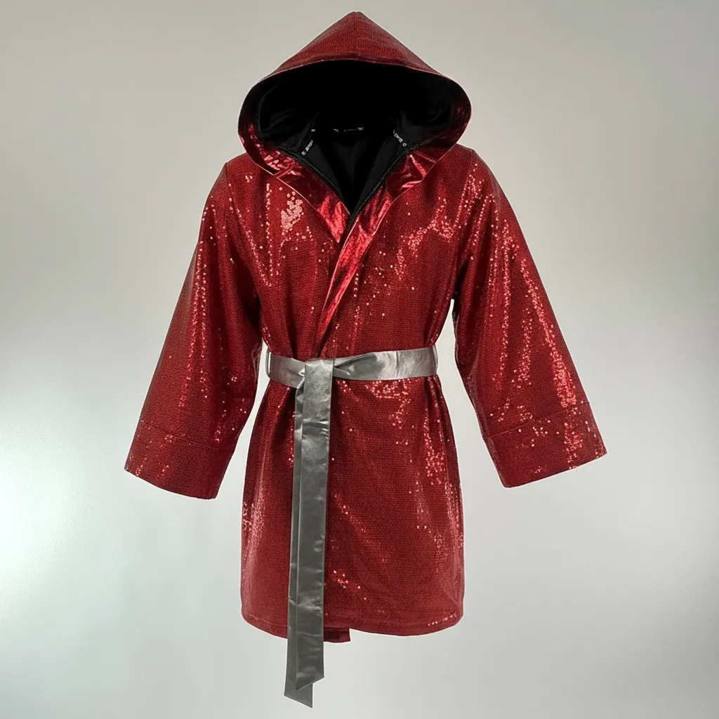 Easy Robe 193593 Red&Silver Robes