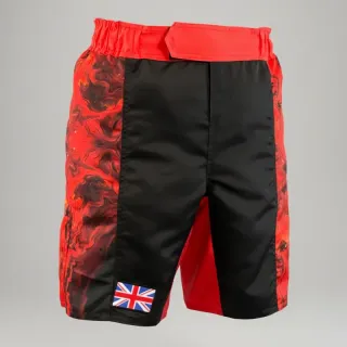 Side stripe MMA The Lion Black&Red 176652 MMA Shorts