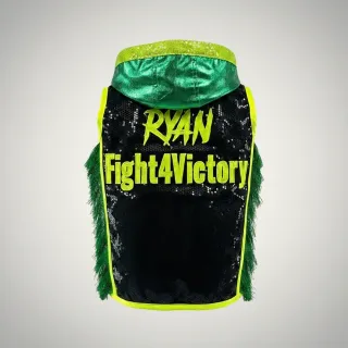 Side Stripes JKT Black & Green Anca F Jackets