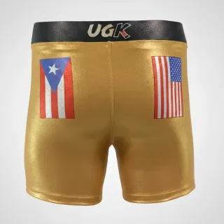 Classic Compression/ Value Tudo Shorts Gold & Black Ethen M Compression Shorts