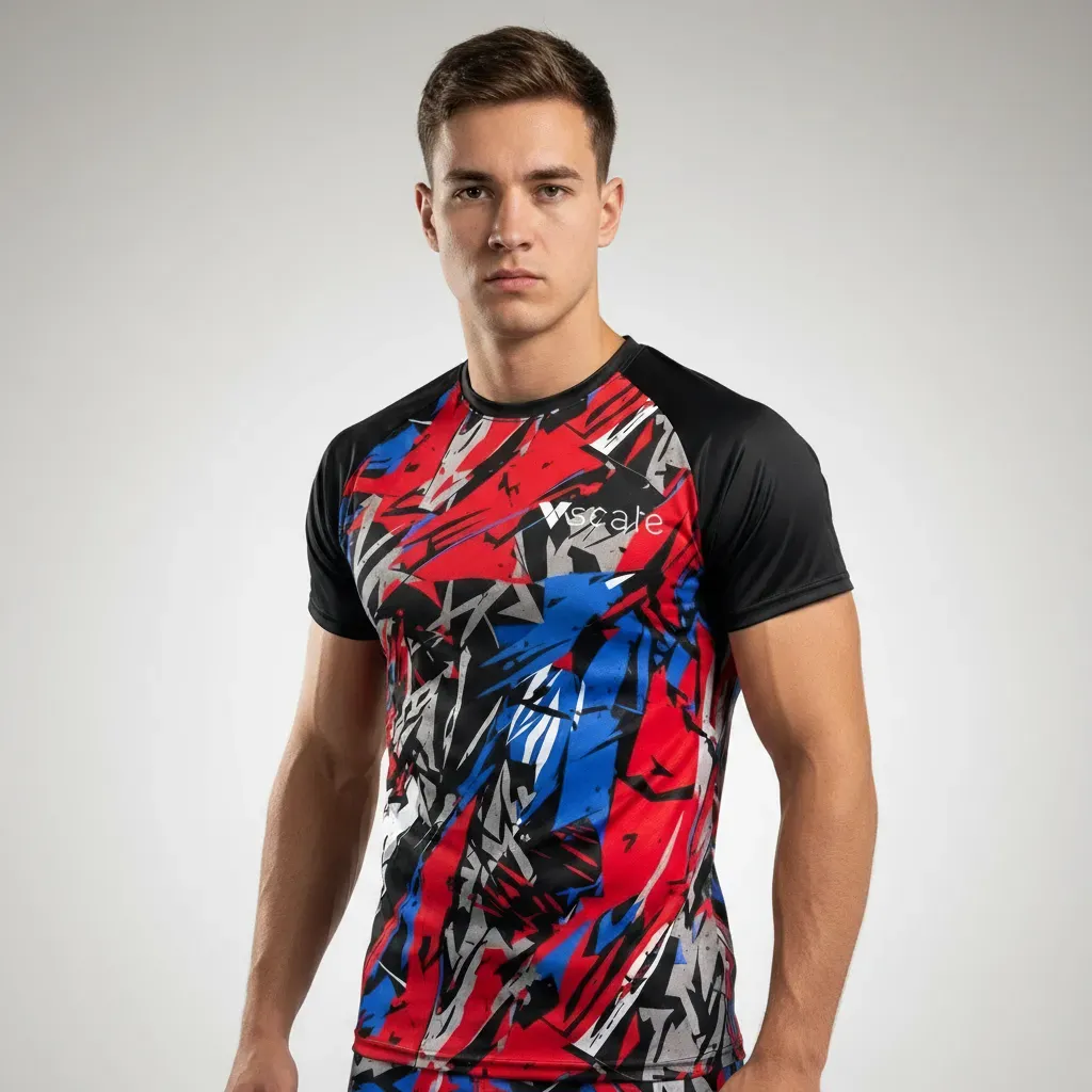 Raglan T-shirt new 194511 Street Art printed T-shirts