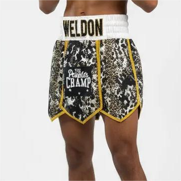 Roman MTS (short style) 191756 Leopard prints&Black Gladiator Shorts