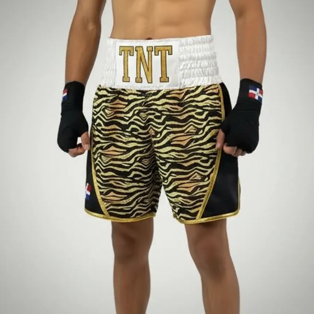 Floyd BX 109368 Tiger&Black Custom Boxing Shorts & Trunks