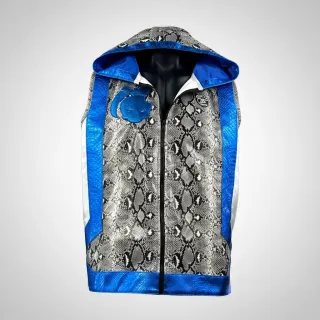 Cotto JKT White contrast snake Josseph C Jackets