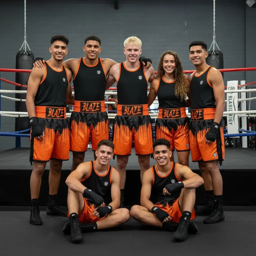  Shine Bright Full Kit - Orange & Black Club Kits