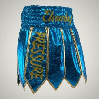 Roman GLA 191608 Light Blue & Kings Gold Gladiator Shorts
