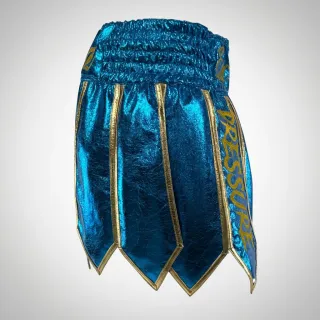 Roman GLA 191608 Light Blue & Kings Gold Gladiator Shorts