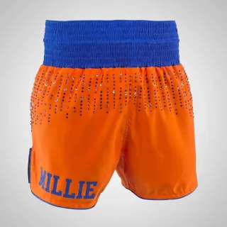 Classic MTS 194733 Orange & Blue Muay Thai Shorts