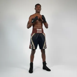 King Cobra BX Black & Brown Alan G Custom Boxing Shorts & Trunks