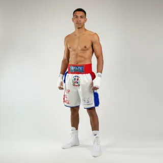 Venom BX White-Red-Blue Skippy A Custom Boxing Shorts & Trunks