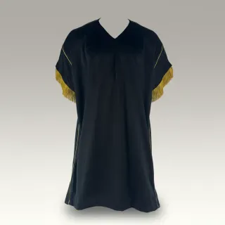 Poncho Black & Gold Lewis D Jackets