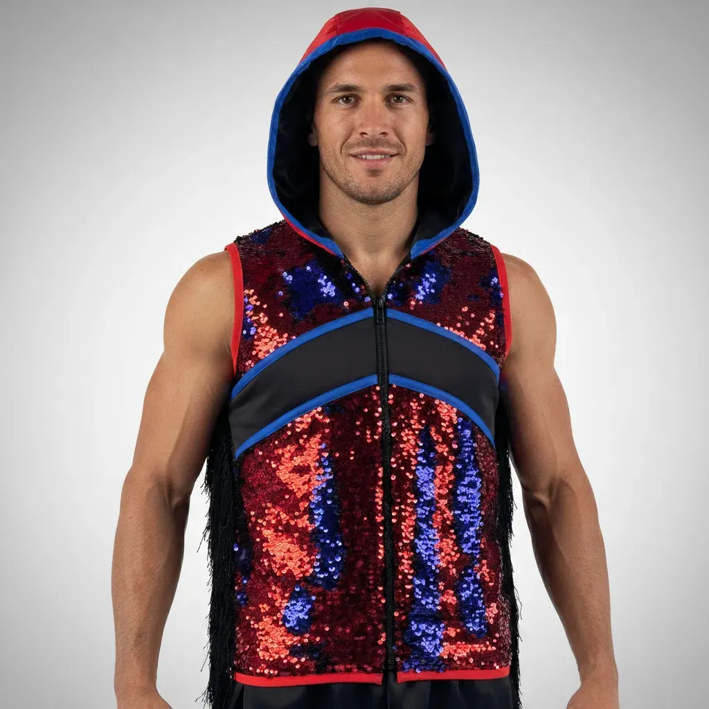 Jazzy Jacket 196076 Blue/Red Reversible & Black Jackets