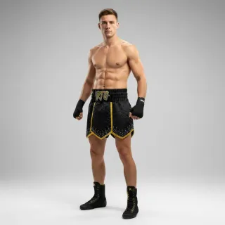 Roman II Gladiator Black & Gold - 195722 Gladiator Shorts