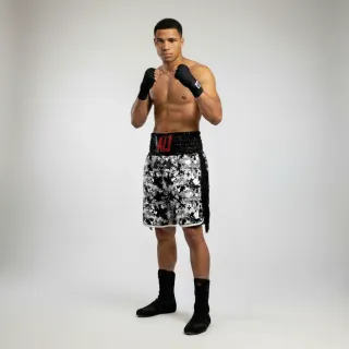 Classic BX Black camo Nina R Custom Boxing Shorts & Trunks