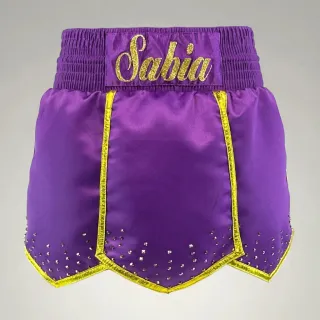 Roman MTS (short style) 194617 Purple & Gold Gladiator Shorts