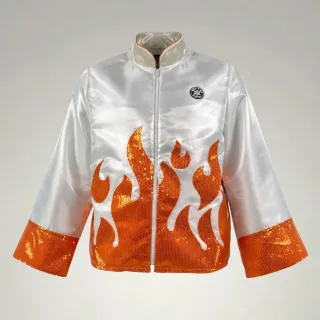 Fire JKT White & Orange Marco T Jackets